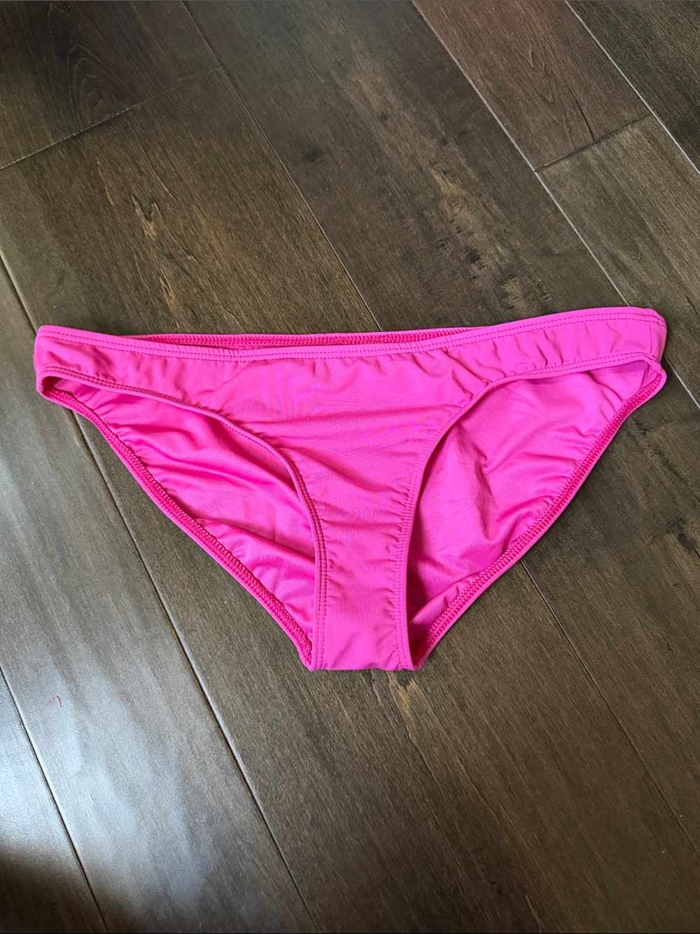 Women's Hot Pink Billabong Bikini Bottom - Classic Swim Brief